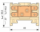 Клеммные соединения клемма hd6/8.2g.2g.1, 4 quick-connect (fast on) 6,3x0,8мм, 6 мм. кв., горизонтальные | 1sna160606r1400 | te выгодная цена