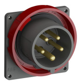 Разъемы промышленные вилка с прямым фланцем easy&safe 416ebu6w,16a,3p+n+e,ip67,6ч|2cma101270r1000| abb выгодная цена