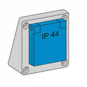 Разъемы промышленные одинарная розетка fmce50, schuko 10/16a | 2cma191087r1000 | abb выгодная цена