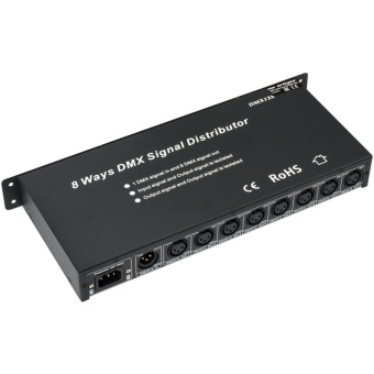 1Ленты светодиодные dmx-сплиттер ln-dmx-8ch (220v) | 019502 | arlight выгодная цена