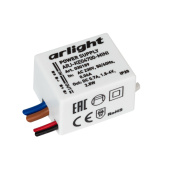 Ленты светодиодные блок питания arj-ke04700-mini (2.8w, 700ma) (arlight, ip20 пластик, 5 лет) | 030189 | arlight выгодная цена