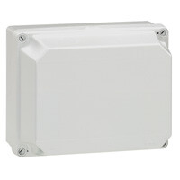 1Коробки распределительные коробка промышленная - ip55 - ik07 - ral 7035 - 220x170x140 мм - сплошная крышка | 092122 | legrand выгодная цена