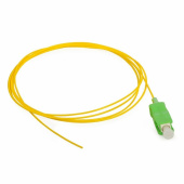 Оптические компоненты СКС пигтейл волоконно-оптический sm 9/125 sc/apc 1,5м pvc | 50-5001-1 | rexant выгодная цена