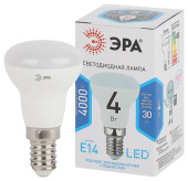 Лампы (источники света) лампа светодиодная led 4вт е14 4000к стандарт smd r39-4w-840-e14 | б0020555 | эра выгодная цена