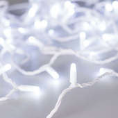 Ленты светодиодные светодиодная гирлянда ard-string-classic-10000-white-100led-milk-flash white (230v, 7w) (ardecoled, ip65) | 031203 | arlight выгодная цена
