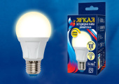 Лампы (источники света) лампа светодиодная led-a60 12w/3000k/e27/fr/dim plp01wh led, димм.. "груша", мат, серия яркая, пр-во россия, 3000к . | ul-00004290 | uniel выгодная цена