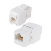 Розетки, адаптеры и модули Keystone модуль keystone jack rj-45(8p8c), utp неэкранированный, категория 6, тип 90 градусов, самозажимной, белый | 05-1052 | rexant выгодная цена
