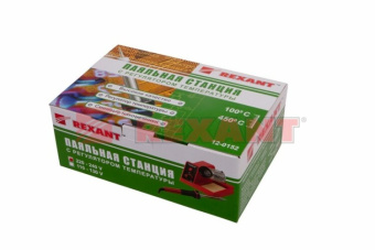 1Паяльное оборудование паяльная станция (100-450°с) 220v/48 вт (zd-99) | 12-0152 | rexant выгодная цена