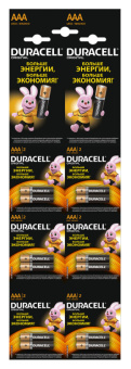 1Элементы питания и аккумуляторы элемент питания duracell lr03-2bl basic 2*6 | б0019682 | duracell выгодная цена