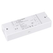 Ленты светодиодные контроллер sr-1009ea (12-36v, 4x8a) (arlight, ip20 пластик, 3 года) | 016931 | arlight выгодная цена