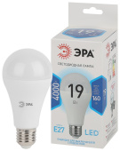 Лампы (источники света) лампа светодиодная led 19вт е27 4000к a65-19w-840-e27 | б0031703 | эра выгодная цена