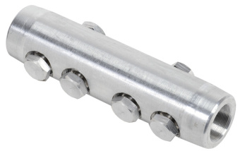 1Изделия для монтажа и опрессовки кабеля соединитель болтовой гс-800 35 кв | ugs-800-35kv-s | iek выгодная цена