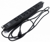 Шкафы и стойки телекоммуникационные 19 she19-8iec-2.5iec блок розеток для 19" шкафов, горизонтальный, 8 розеток iec320 c13, 482.6x44.4x44.4мм (дхшхв)| 397033 | hyperline выгодная цена