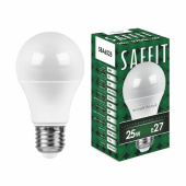 Лампы (источники света) лампа светодиодная sba6525 25w 2700k 230v e27 a65 | 55087 | saffit выгодная цена