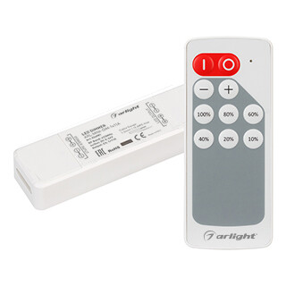 1Ленты светодиодные диммер arl-mini-dim-1x11a (5-24v, rf пду 10кн) | 024981 | arlight выгодная цена