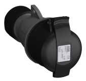 Разъемы промышленные розетка кабельная easy&safe 332ec5,32а,3p+e,ip44,5ч|2cma102039r1000| abb выгодная цена