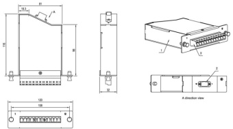 1Оптические компоненты СКС кассетавол.-оптическая fo-css-w120h32-9-1mtpm-12lc-bl 1xmtp (папа),120x32мм,12lc адапт.(синий),12вол.,os2,10gig | 48098 | hyperline выгодная цена