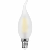 Лампы (источники света) лампа светодиодная lb-714 (11w) 230v e14 4000k филамент с35t матовая | 38011 | feron выгодная цена