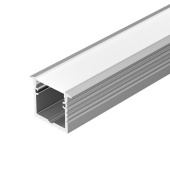 Ленты светодиодные профиль с экраном alu-power-w35-2000-f anod+frost | 015538 | arlight выгодная цена