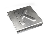 Изделия для монтажа и опрессовки кабеля маркировка для каб.стяжки,нерж.сталь,'k',100 шт | 7tcg009470r0087 | abb выгодная цена