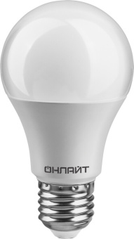 1Лампы (источники света) лампа светодиодная oll-a60-12-230-4k-e27 | 71655 | онлайт выгодная цена