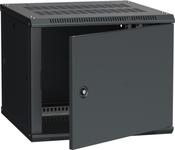 1Шкафы и стойки телекоммуникационные 19 шкаф linea w 6u 600x600 мм дверь металл, ral9005 | lwr5-06u66-mf | itk выгодная цена