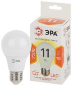Лампы (источники света) лампа светодиодная led a60-11w-827-e27 | б0030910 | эра выгодная цена