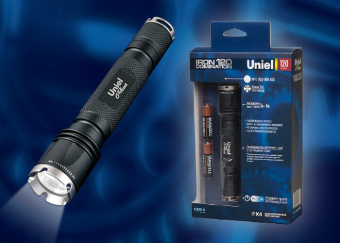 1Фонари фонарь-offroad premium «iron domination 120 +» p-ml074-pb black алюм. , xp-с {q2} cree led, блистер, 3 х aaa в/к, черн | 03812 | uniel выгодная цена