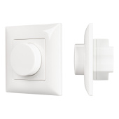 Ленты светодиодные панель smart-p14-dim-p-in white (230v, 1.5a, 0/1-10v, rotary, 2.4g) (arlight, ip20 пластик, 5 лет) | 033010 | arlight выгодная цена