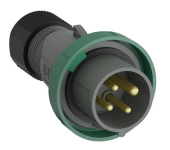Разъемы промышленные вилка кабельная easy&safe 332ep10w, 32а, 3p+e, ip67, 10ч|2cma101106r1000| abb выгодная цена