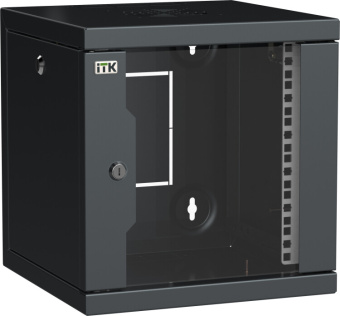 1Шкафы и стойки телекоммуникационные 19 itk linea ws шкаф 10" 6u 320х310мм дверь стекл. черн. | lws5-06u33-gf | itk выгодная цена
