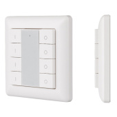Ленты светодиодные панель knob sr-2853k8-rf-up white (3v, dim, 4 зоны) | 021460 | arlight выгодная цена