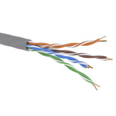 Кабель витая пара (UTP, FTP) кабель cat 5e, u/utp, нг(а)-hf, бухта 305м, серый | rn5euua01gy | dkc выгодная цена
