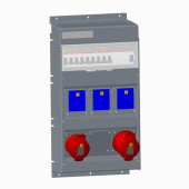 Разъемы промышленные бокс mpr32/1 с розетками в сборе, ip44, пластик | 2cma106211r1000 | abb выгодная цена