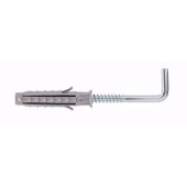 Крепёж дюбель kranz с прямым крюком 12, короб (50 шт./уп.) |kr-01-3641-007 | kranz выгодная цена