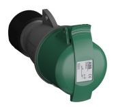 Разъемы промышленные розетка кабельная easy&safe 216ec2,16а,2p+e,ip44,2ч|2cma102000r1000| abb выгодная цена
