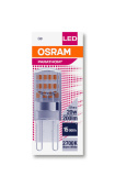 Лампы (источники света) лампа светодиодная parathom pin 1, 9w, g9 ledppin20 cl 1, 9w/827 230v g9 fs1 | 4058075811454 | osram выгодная цена