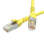 Патч-корды патч-корд экранированный cat6 f/utp 4х2, lszh, желтый, 1.0м | rn6fu4510yl | dkc выгодная цена