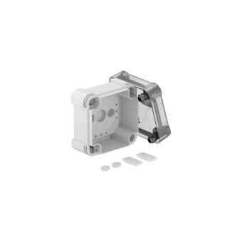 1Коробки распределительные распределительная коробка x04c, ip 67, 114х114х78 мм, сплошная стенка, с прозрачной крышкой | 2005528 | obo bettermann выгодная цена