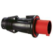 Разъемы промышленные прямая вилка hypra - ip 44 - 3к+н+з - 63 а - резина | 053854 | legrand выгодная цена