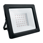 Прожекторы прожектор светодиодный 50w красный ac220v/50hz ip65, в черном компактном корпусе, ll-905 | 41520 | feron выгодная цена
