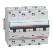 Модульное оборудование (выключатели, УЗО, АВДТ,  УЗДП) выключатель автоматический четырехполюсный dx3 16а d 25ка (6 мод) | 409846 | legrand выгодная цена