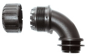 Металлорукав фитинг xf16/m16/c90/bl, 90°, полиамид 66, черный, резьба m16, d16, 1 шт. в пачке | 7tca296060r0104 | abb выгодная цена
