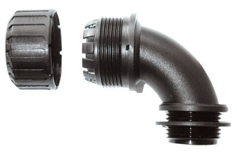 1Металлорукав фитинг xf16/m16/c90/bl, 90°, полиамид 66, черный, резьба m16, d16, 1 шт. в пачке | 7tca296060r0104 | abb выгодная цена