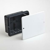Коробки распределительные коробка распределительная с/у 130х106х50 с крышкой | 10162 | рувинил выгодная цена