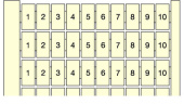 Клеммные соединения маркировка rc65 (100 x 0) , гориз. | 1sna232164r2400 | te выгодная цена