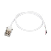 Ленты светодиодные коннектор питания aqua-1616-con-power-2pin-hr-screw-wh (arlight, пластик) | 031142 | arlight выгодная цена