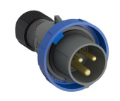 Разъемы промышленные вилка кабельная easy&safe 232ep6w, 32а, 2p+e, ip67, 6ч|2cma101095r1000| abb выгодная цена