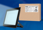 Прожекторы прожектор светодиодный 150вт 6500к ulf-f20-150w/6500k ip65 195-250в black | ul-00005157 | uniel выгодная цена