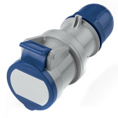 Разъемы промышленные розетка кабельная ip44 16a 2p+e 230v | dis3131643 | dkc выгодная цена